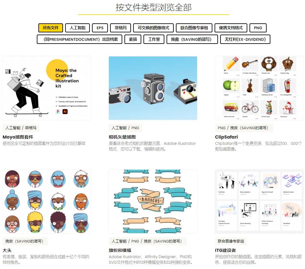 十个必须去的免费素材网站,17个免费高质量素材库