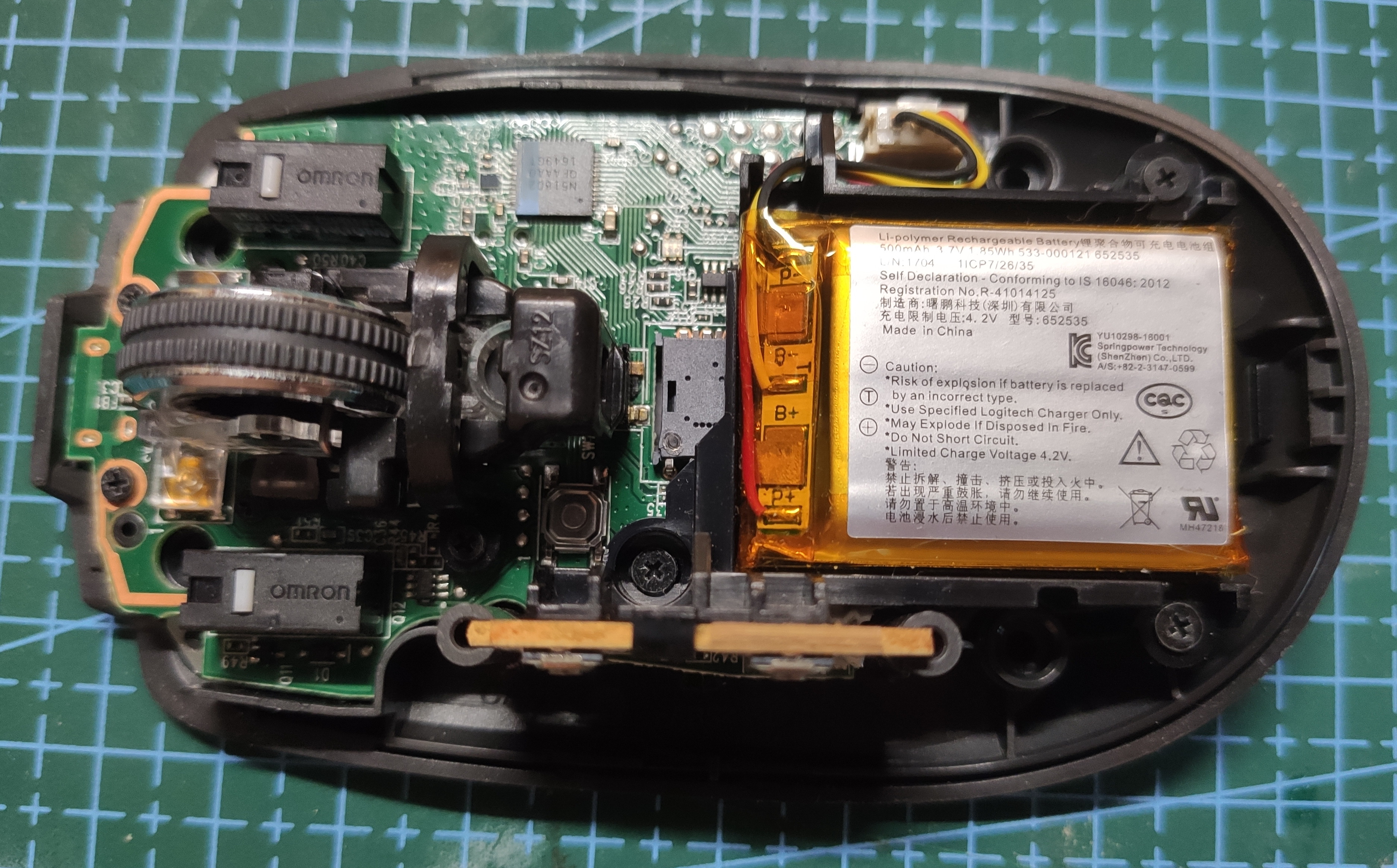 罗技鼠标mxanywhere2s怎么拆开,罗技mxanywhere2s用低端微动