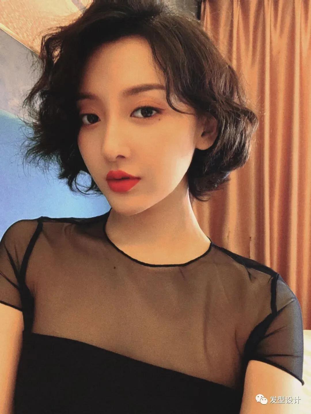 “热短发”，是纯欲天花板哦