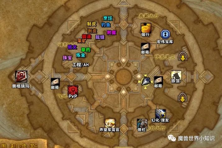 魔兽世界奥利波斯怎么去新地图,魔兽世界技能超清图标