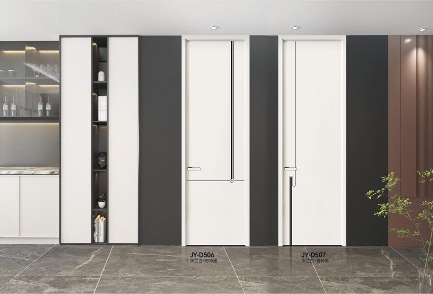 精品木门极简轻奢,精艺木门款式