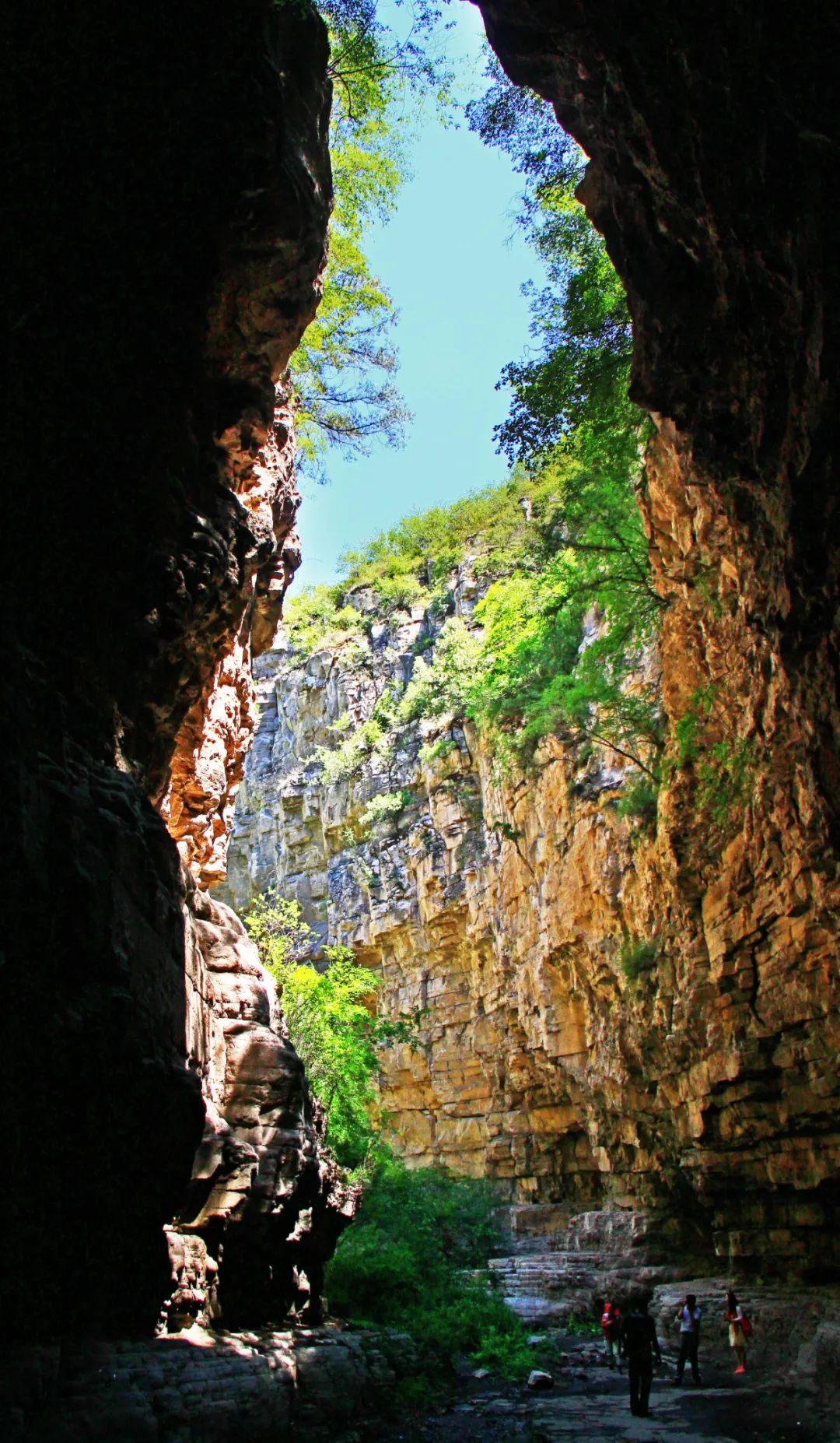 太原西山生态游玩,大自然的鬼斧神工西山公园