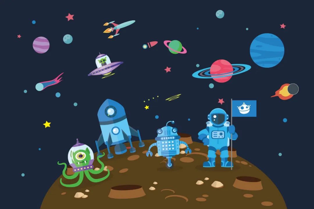 浩瀚的宇宙音乐,浩瀚的宇宙中有各种不同的天体