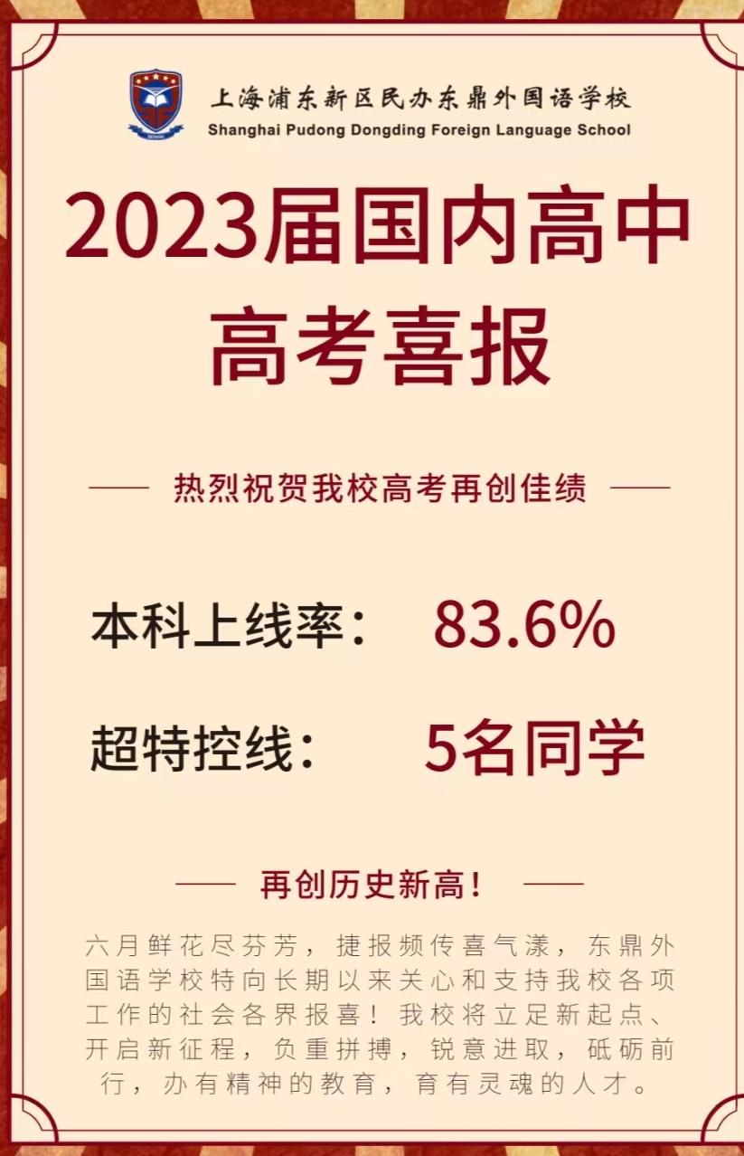 2019上海各中学高考成绩排名,2023年上海八大高中一本率对比