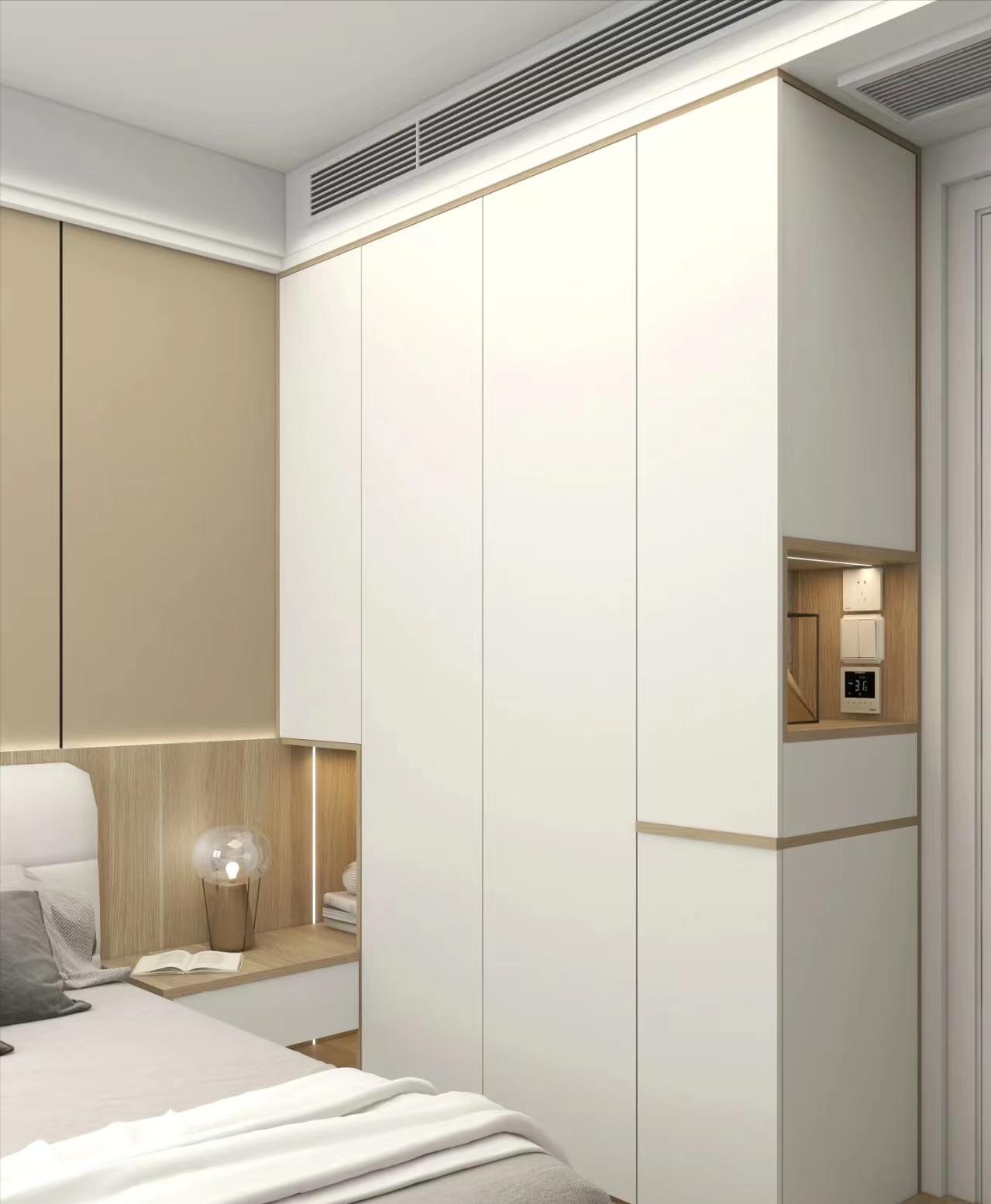 卧室太小家具冲突,衣柜门被挡如何解决?6种方案完美化解尴尬