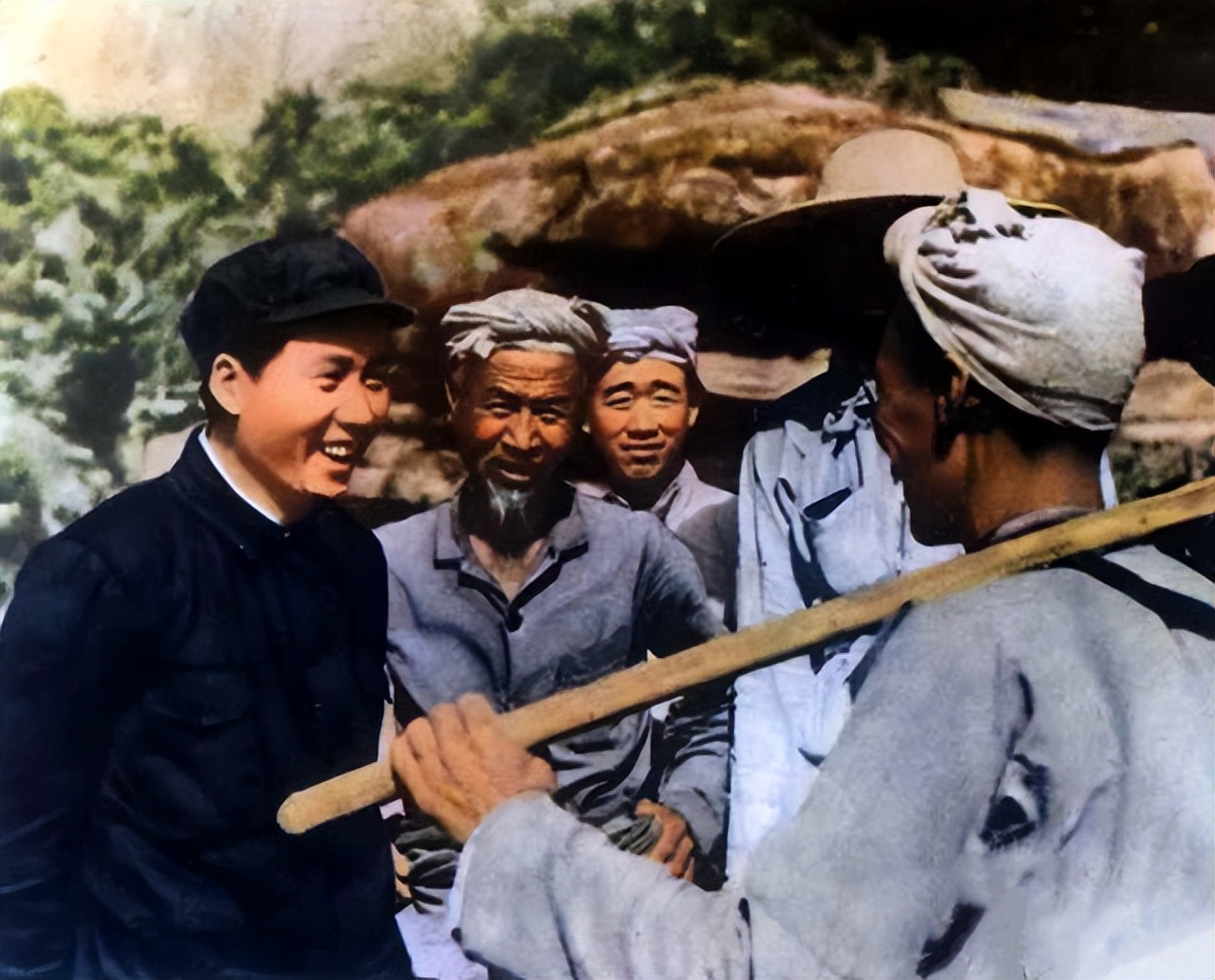 39张毛*东泽**主席的彩*图色**片，再现一代伟人的风采