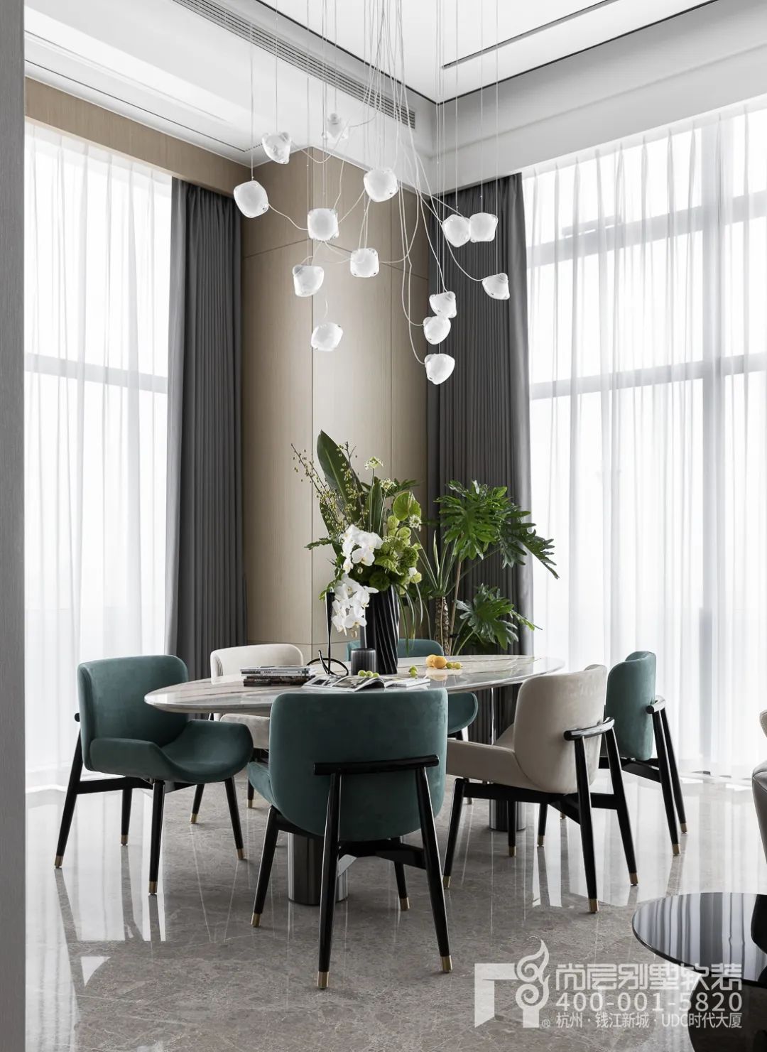 杭州地中海精装大平层设计,大平层杭州海威