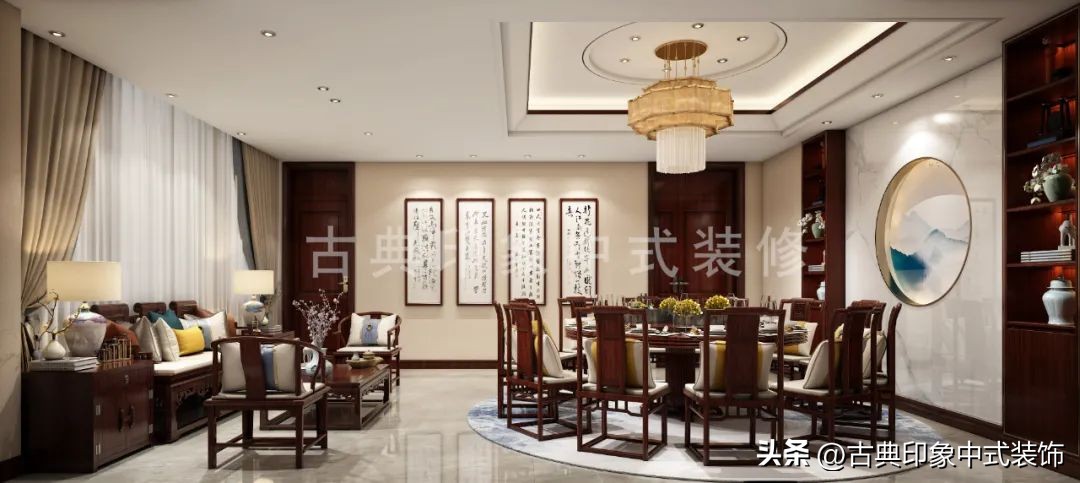 1000平办公室简约设计,石家庄中式办公室装修设计