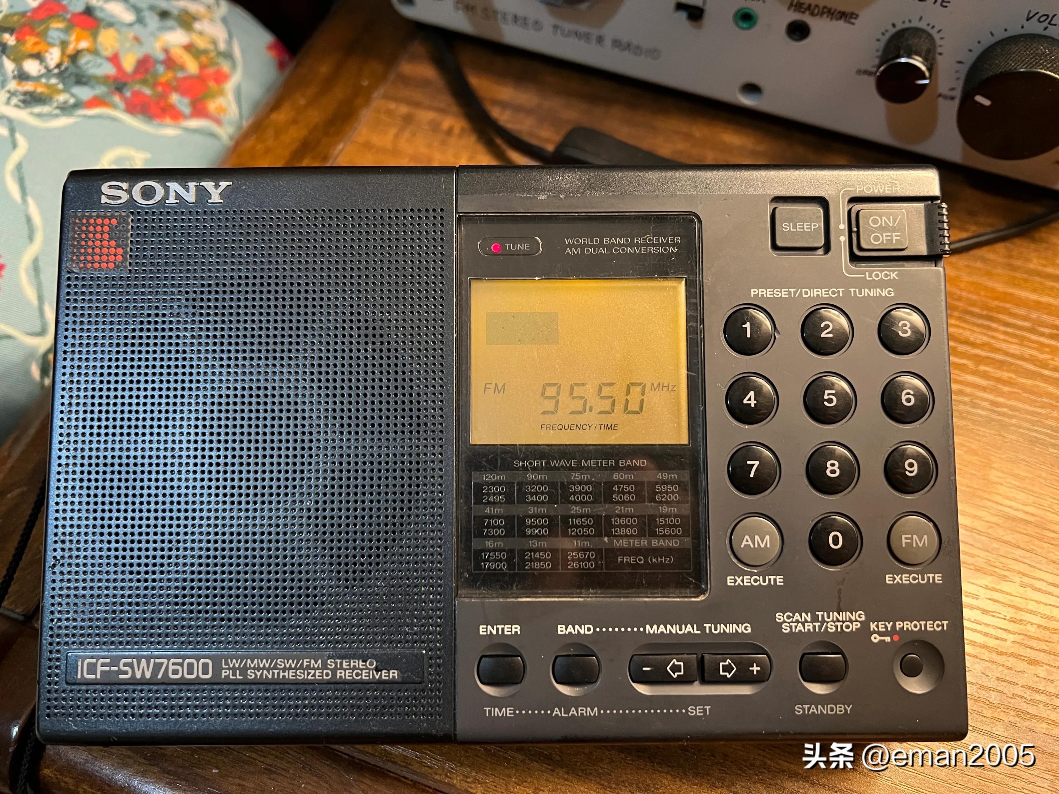 索尼sw7600收音机调频收不到台,索尼lcf-sw7600维修