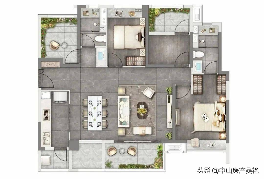 中山深中通道出口楼盘,中山火炬招商云鼎府多少钱