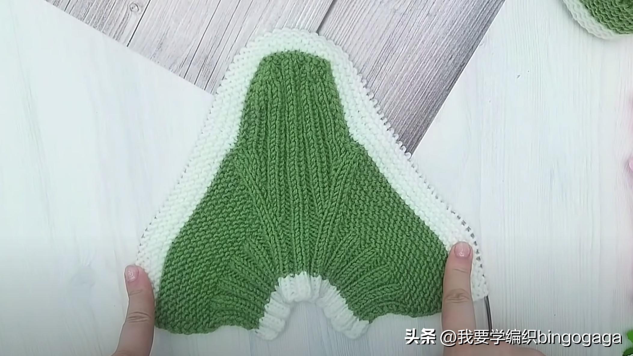 一片式毛线袜的织法,一片式织袜子