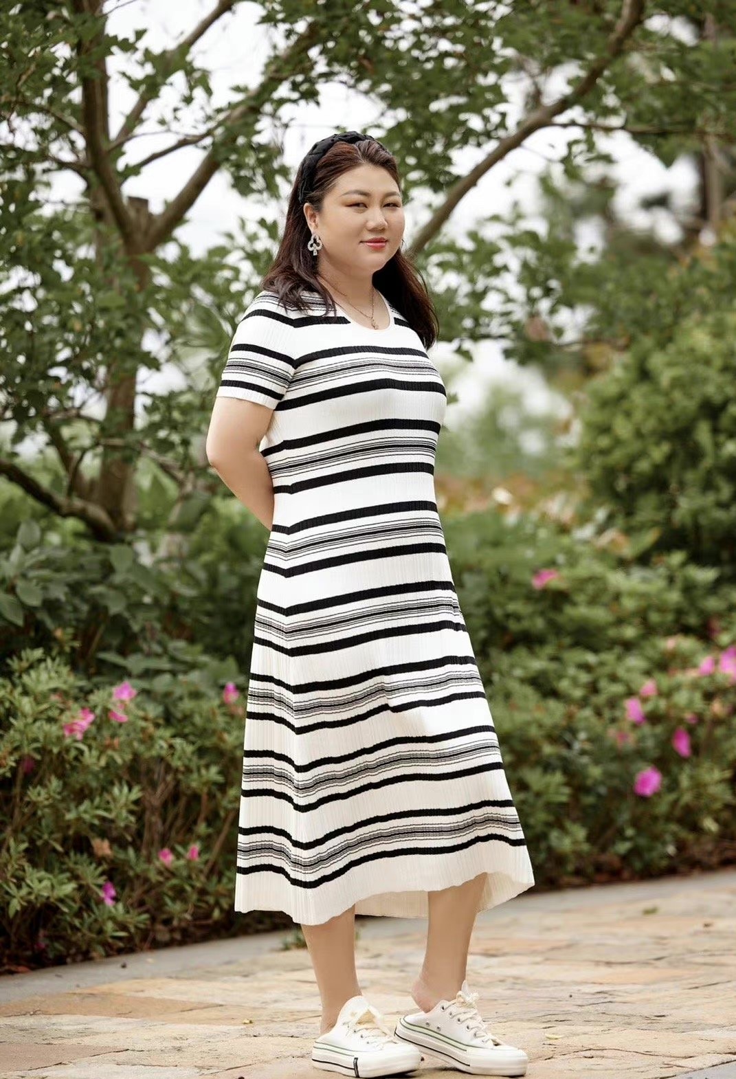 胖女孩怎么打扮显瘦,胖女孩怎么穿衣有气质