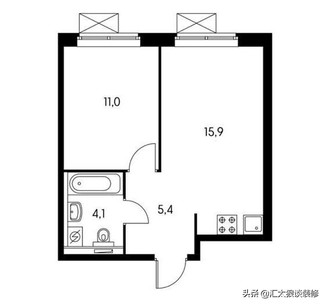 来看看老外怎么改造出租房！完工后效果太好了，时尚简约又有个性