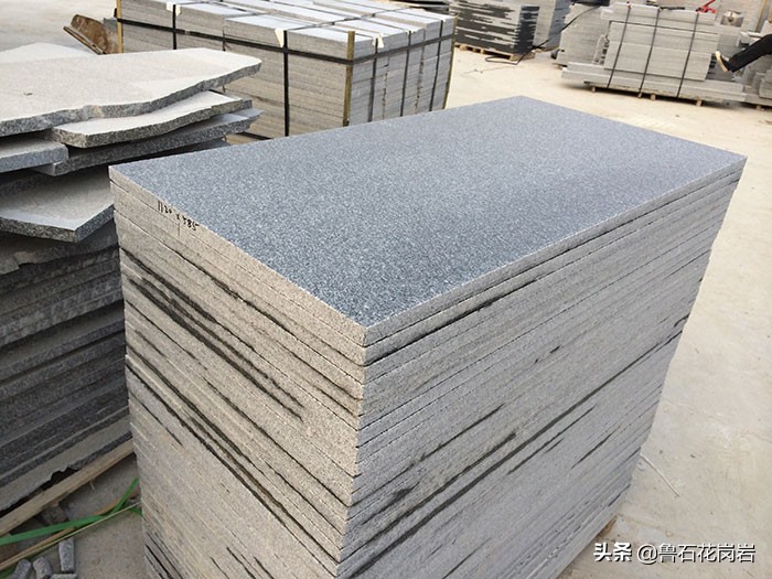 芝麻灰火烧花岗岩,火烧面芝麻灰花岗岩