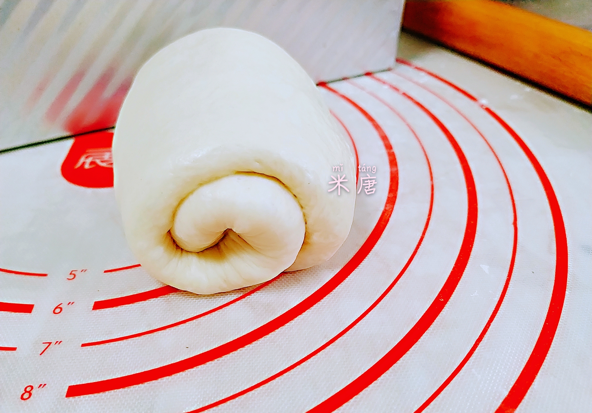 轻松get简单又好吃的蒜香吐司,米唐吐司面团