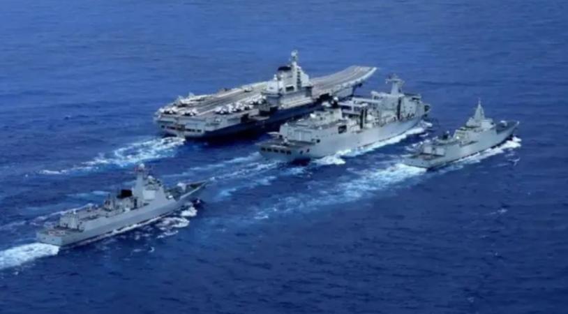 中俄海上驱逐舰,中俄海军舰艇编队将举行联合巡航