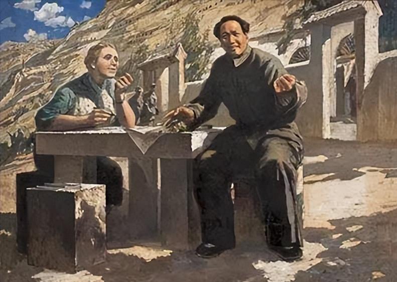 中国研发原*弹子**后，*诺斯**问：原*弹子**还是纸老虎吗？毛主席幽默回答