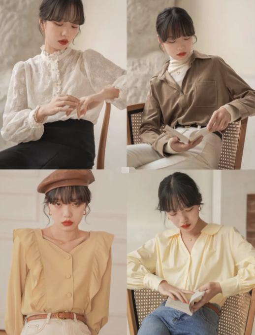 衬衫这样穿时髦又高级回头率200,试试这些高级干练的衬衫穿搭