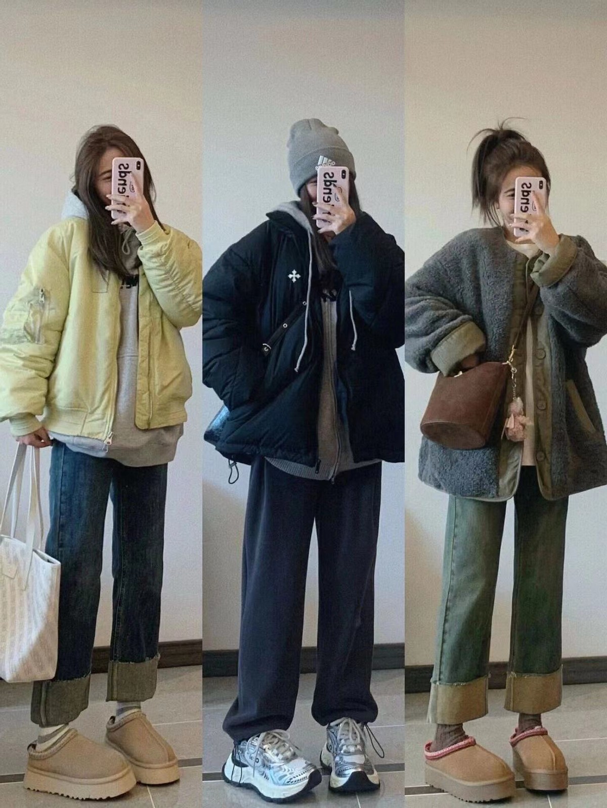 冬季好看保暖的穿搭,冬天保暖又好看的搭配图片大全