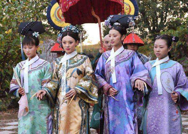 古代皇帝后宫嫔妃关系图,皇帝的三宫六院嫔妃排序