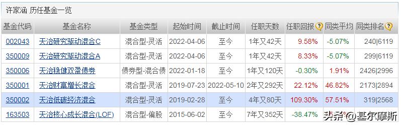 近一年最好的六只基金,目前比较靠谱的几只基金