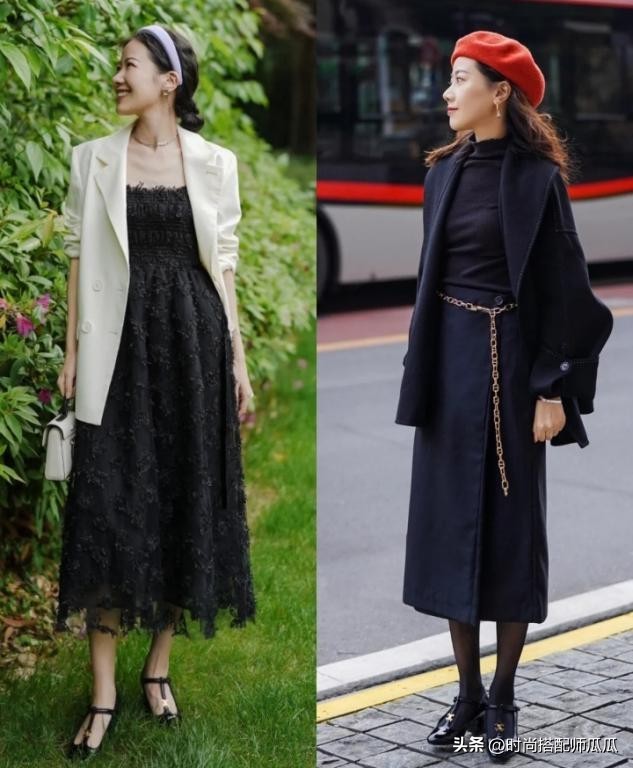 40岁女人无论穿裙子还是裤子,四五十岁的女人穿什么样的鞋子