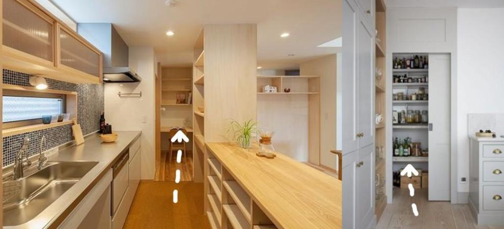 干装修的亲戚告诉我，厨房采用房中房收纳可翻番，可以安排上！