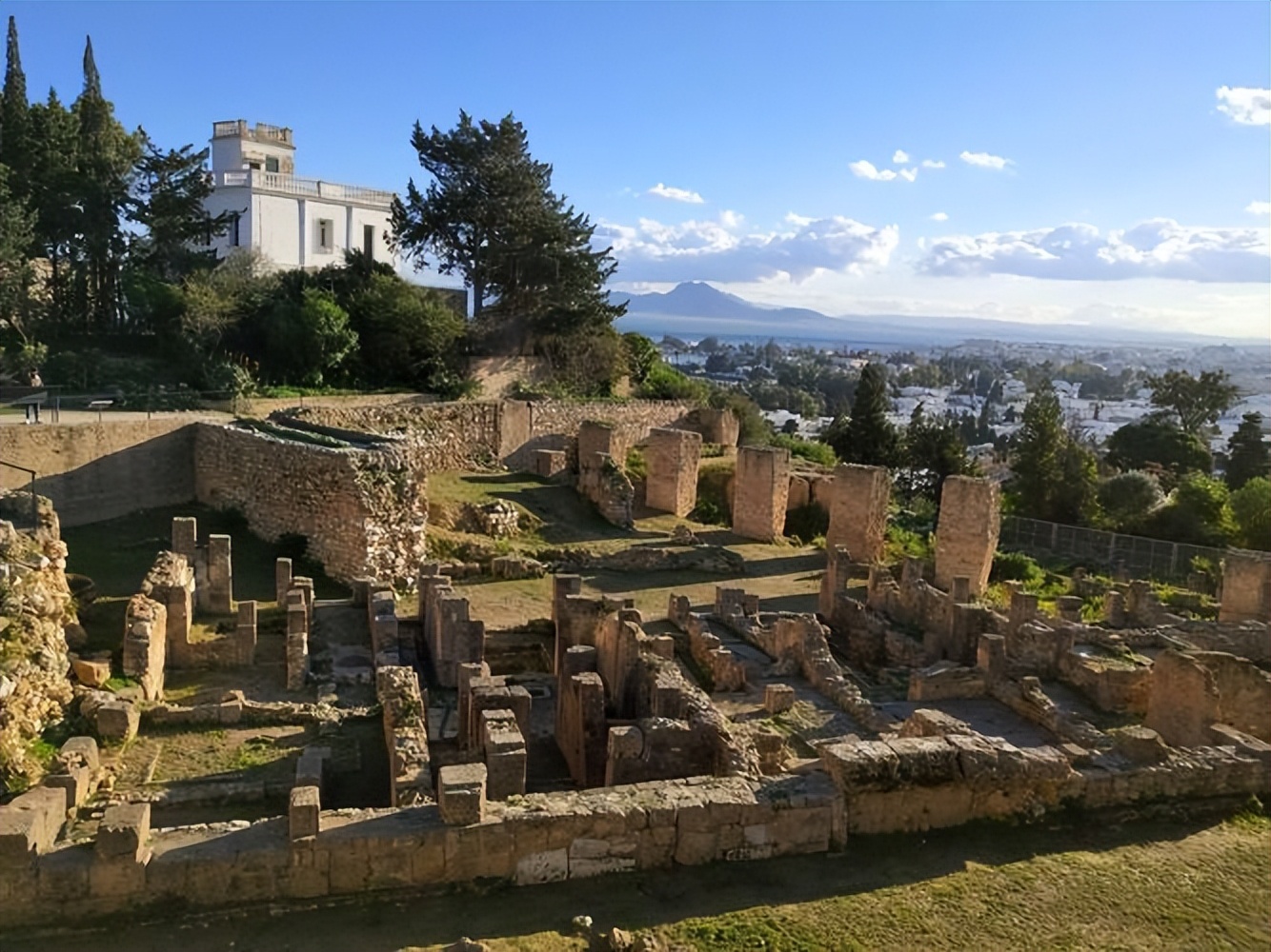 突尼斯历史遗产和建筑，反映了突尼斯怎样的文化背景？