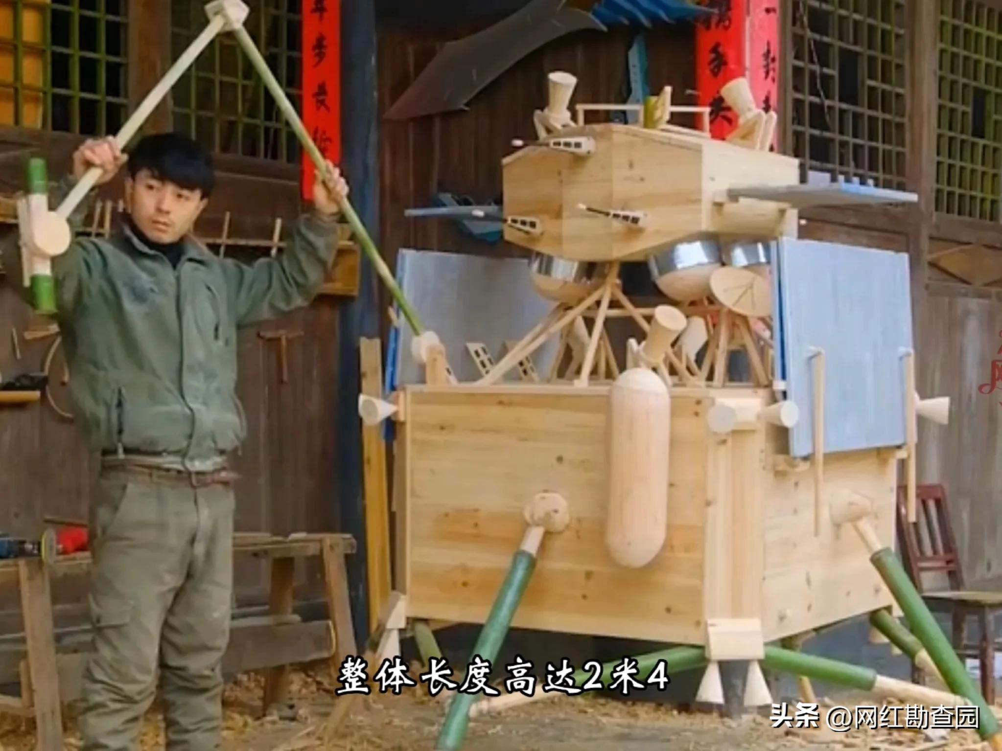 现代鲁班造木牛流马,贵州木匠造的木牛流马