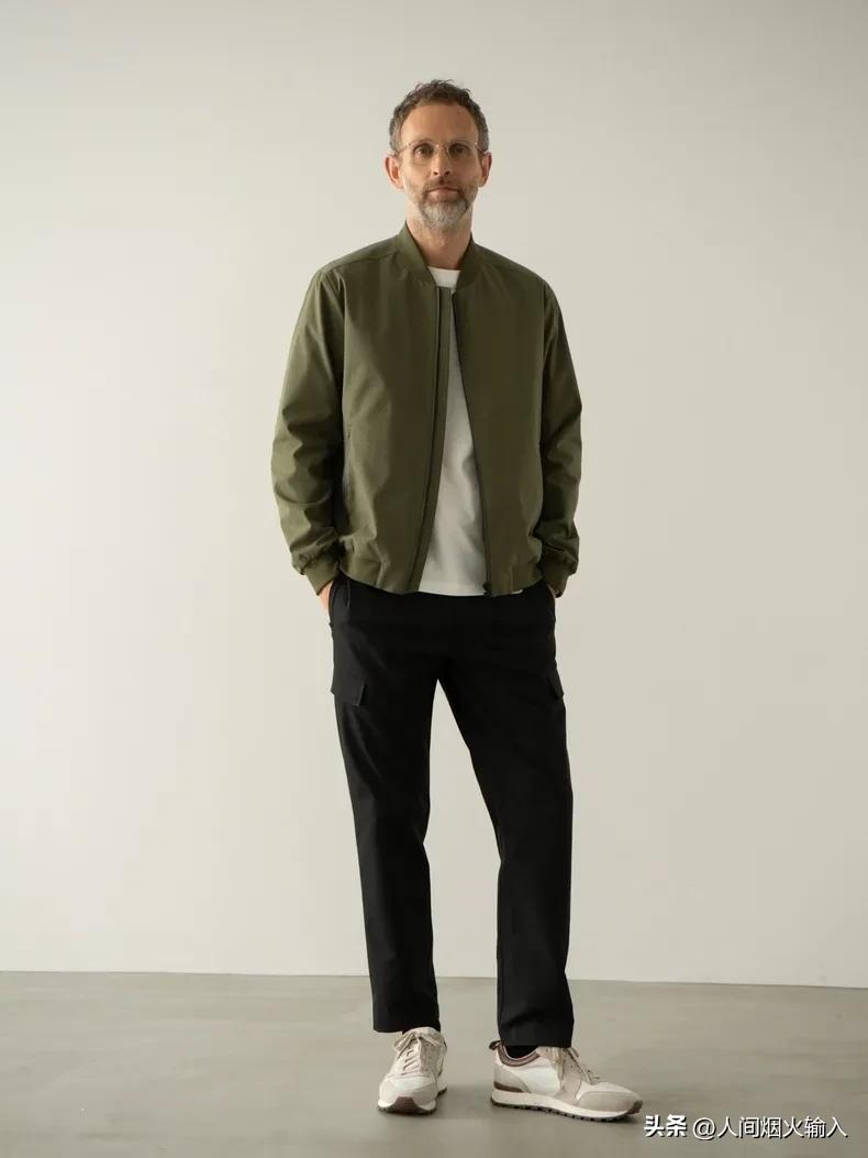 男士修身通勤商务职业西裤,时尚穿搭男士180偏瘦穿搭