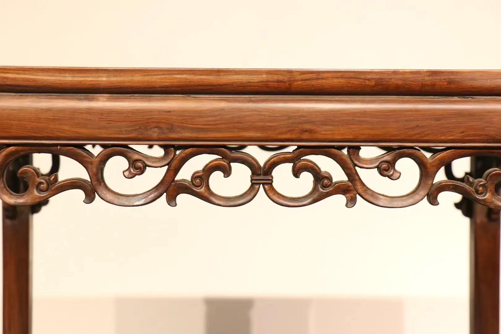 黄花梨老八仙桌板子,清黄花梨八仙桌视频