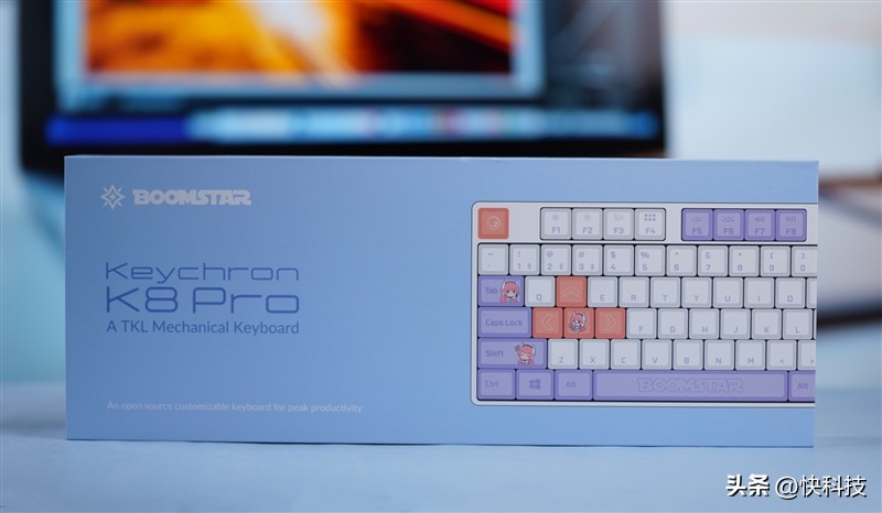 颜值就是正义硬软件可客制化！影驰KeychronK8Pro星曜娘键盘评测