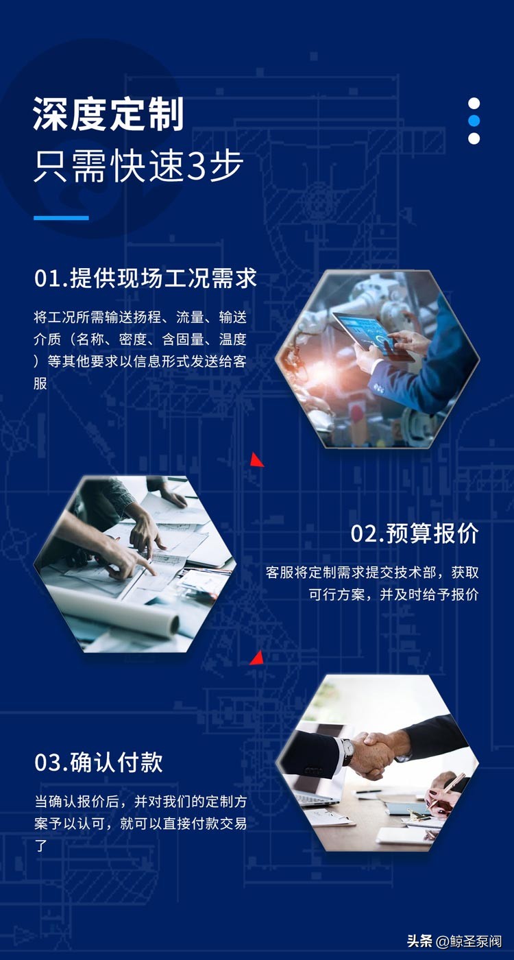 [鲸圣]耐高温排污泵，离心式热水管道泵之IH50-32-125