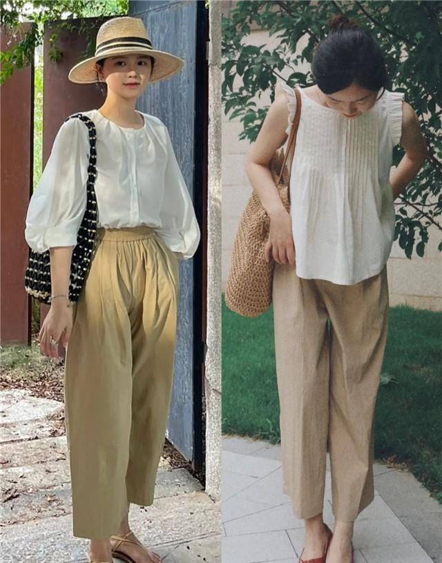 今夏“泥裤”突然火了！三四十岁的女人穿了特显气质，高级时髦