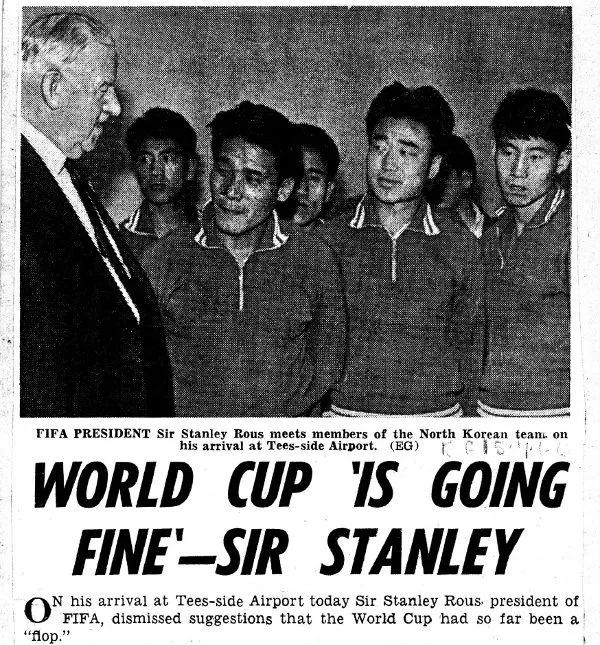 世界杯的遗憾54：1966年的朝鲜队