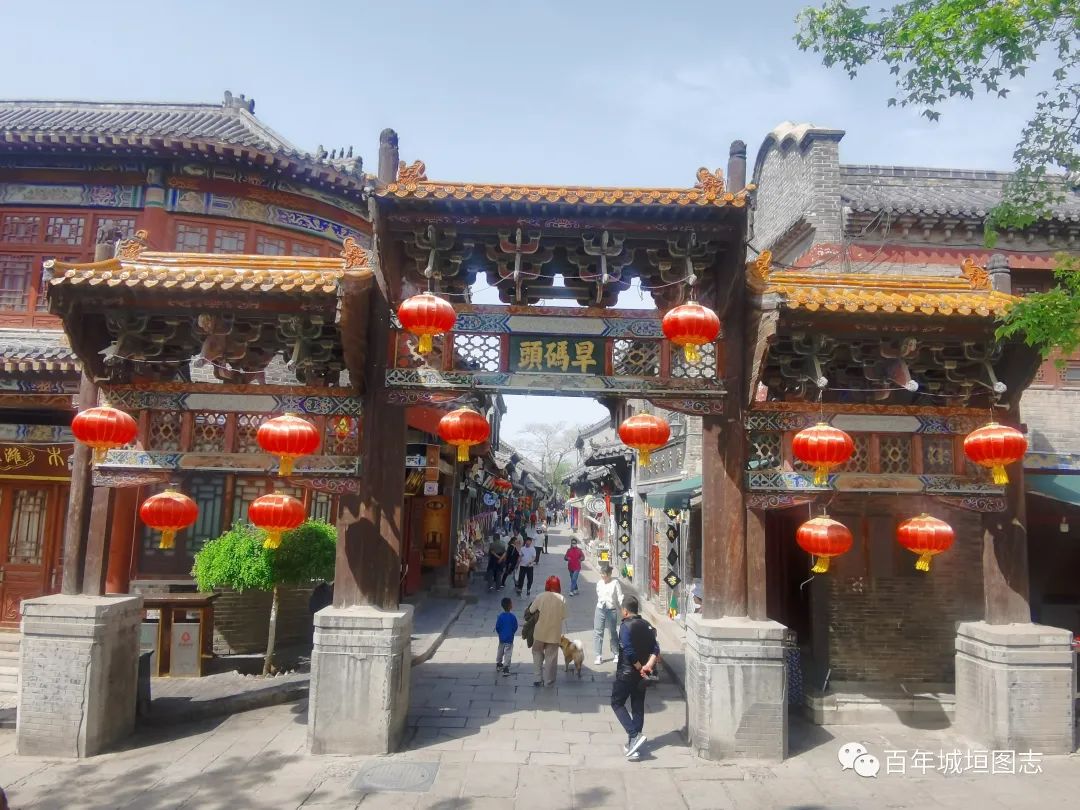 天下第一村周村风景,天下第一村周村