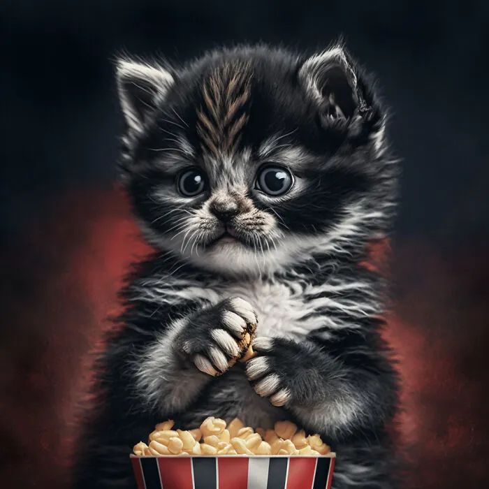 ai绘画汤姆猫,ai绘画猫咪拟人教程