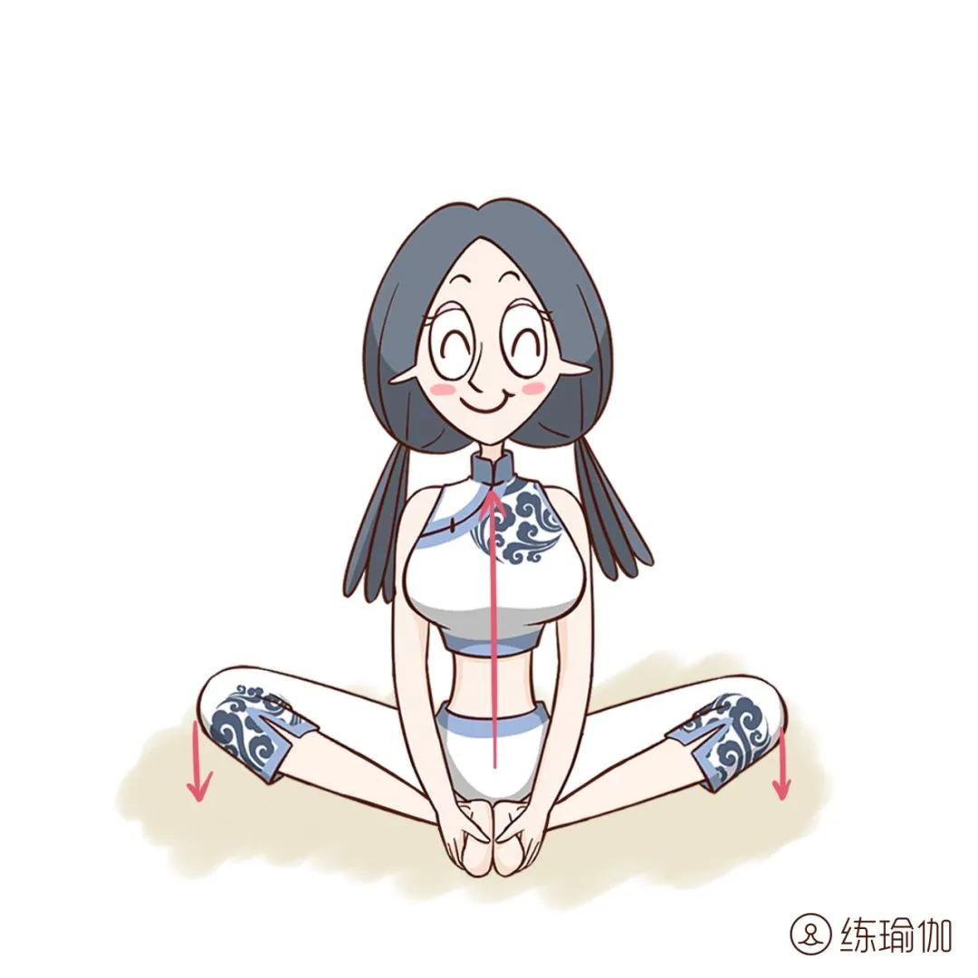 每天练形体一小时,躺束角式的正确练习方法