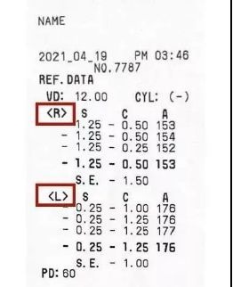 一分钟看懂验光单和配镜处方单,一分钟教你看懂验光检查结果
