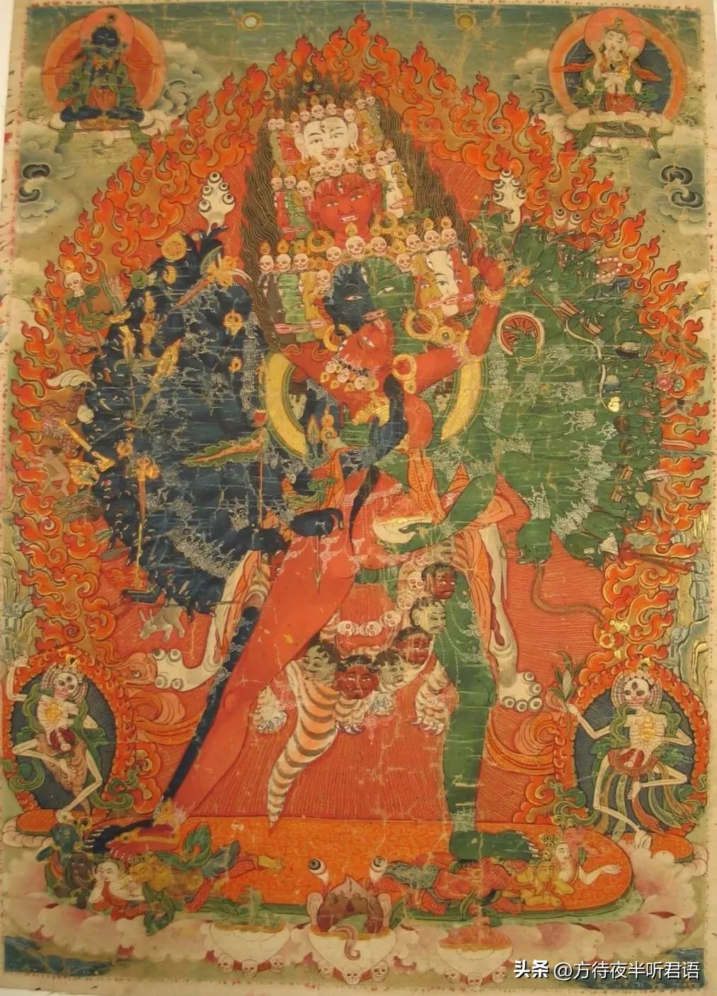 藏传佛教如何面对死亡,尸场