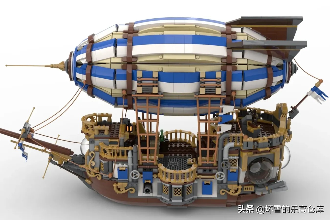 落选的参赛作品,乐高蒸汽飞艇