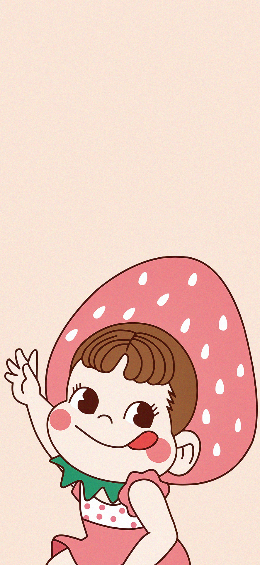 不二家卡通可爱壁纸,不二家大叔老虎壁纸