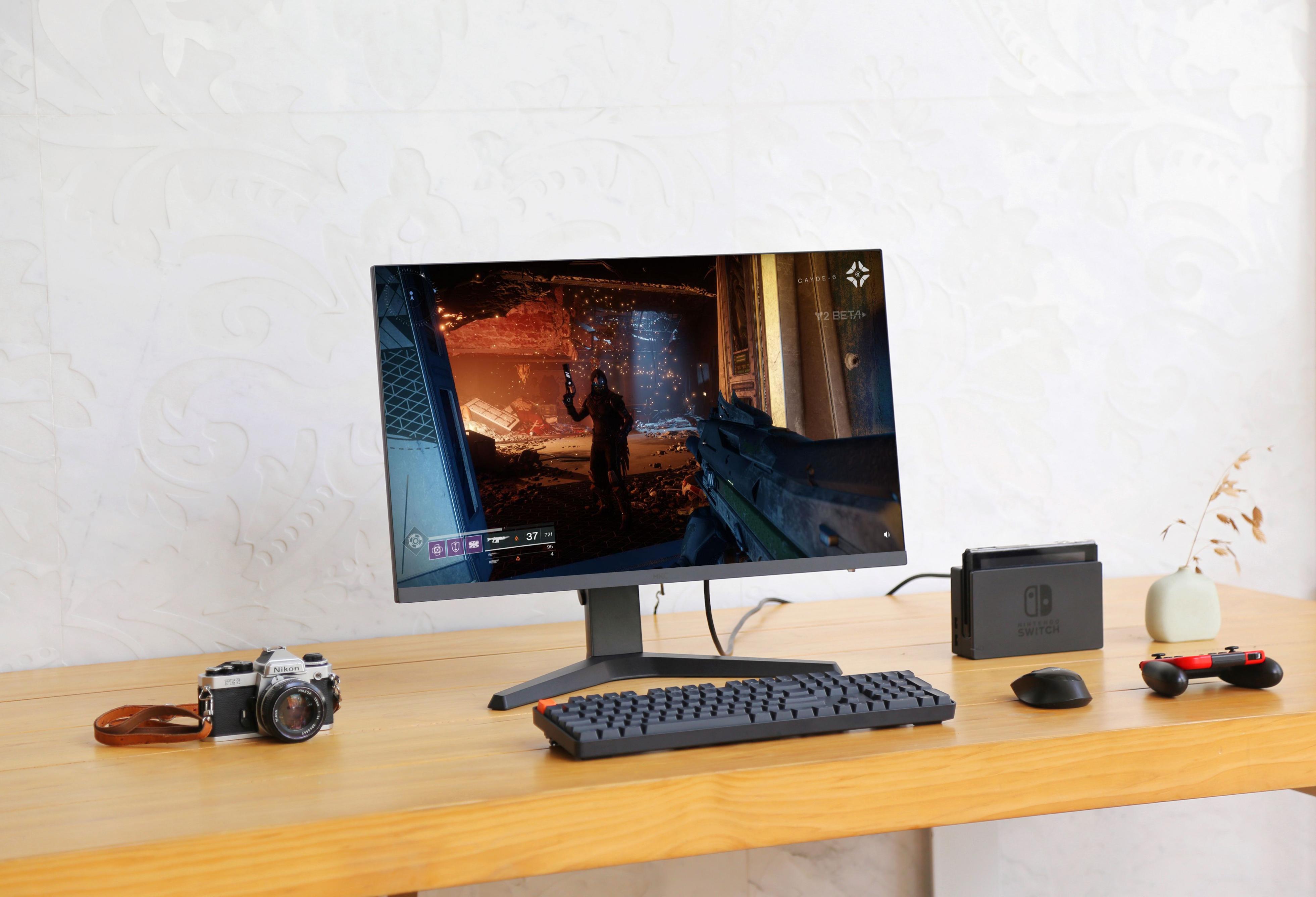 32寸2k144hz显示器推荐hkc,hkc2k144hz电竞显示器1800r测评