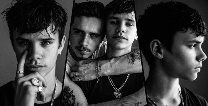 贝克汉姆布鲁克林和两个弟弟,贝克汉姆的三个儿子谁最帅