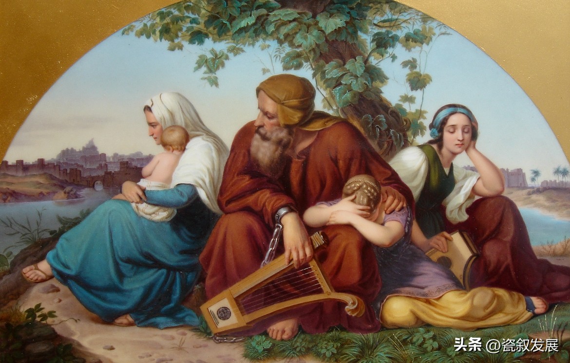 【圣诞专辑】德国皇家御窑厂KPM宗教题材瓷板画尽显皮肤细腻粉嫩
