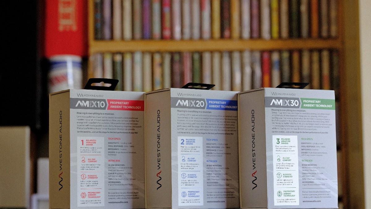 舞台轻耳返三兄弟—WestoneAudioAMPROX系列强叔简评