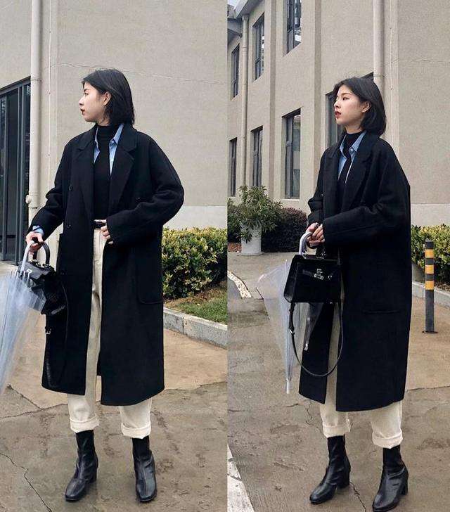 冬季穿低帮马丁靴,降温了中拉链马丁靴