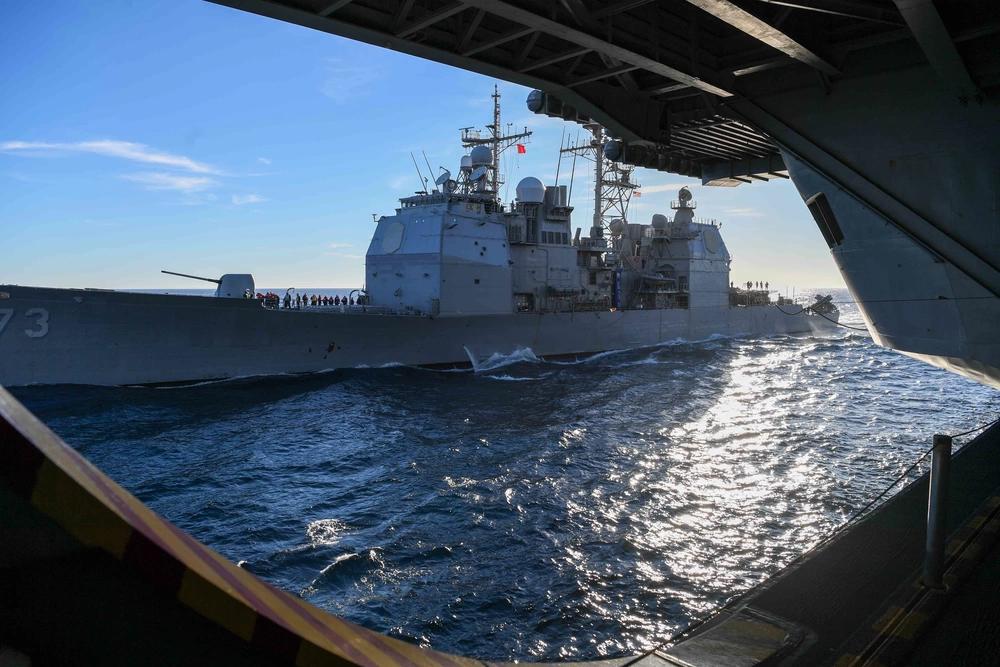 美舰再过台海有何蹊跷,美舰穿越台海了吗