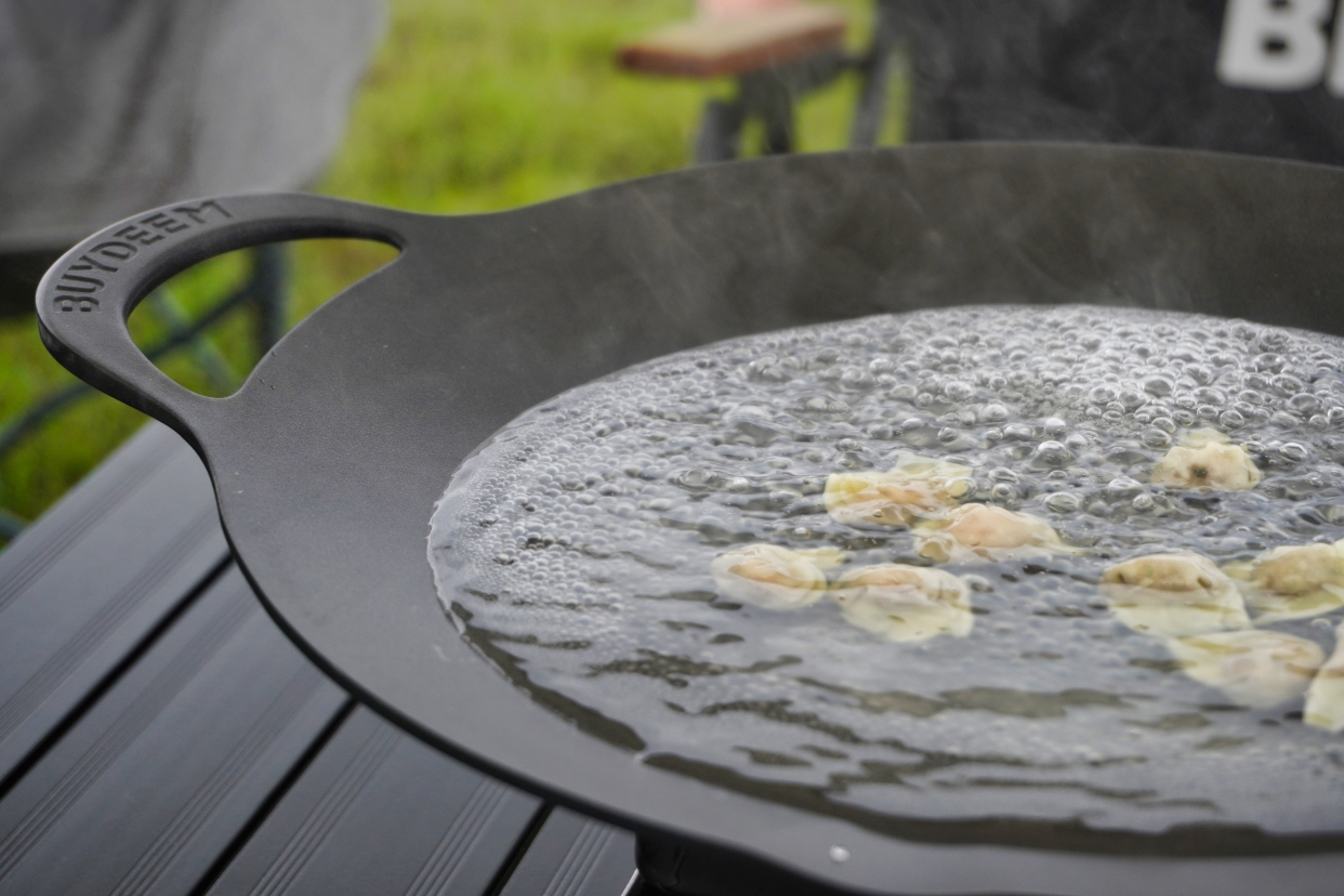 北鼎烤肉不粘锅36cm,北鼎烤肉锅户外露营