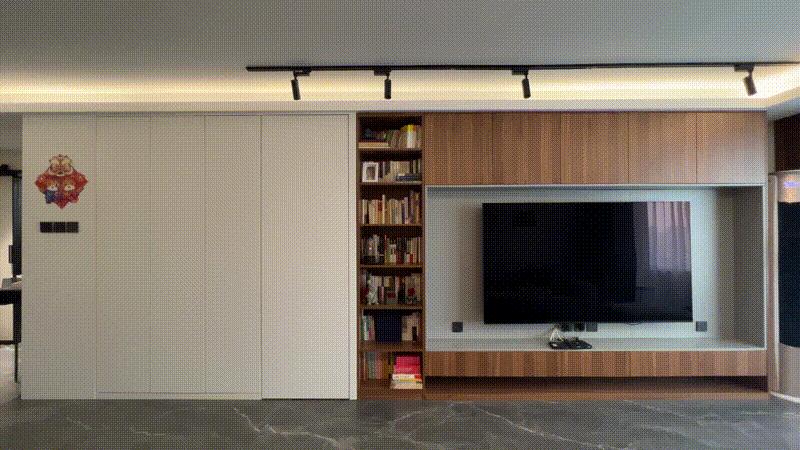 餐厅改造西厨吧台,餐厅变开放式书房法式